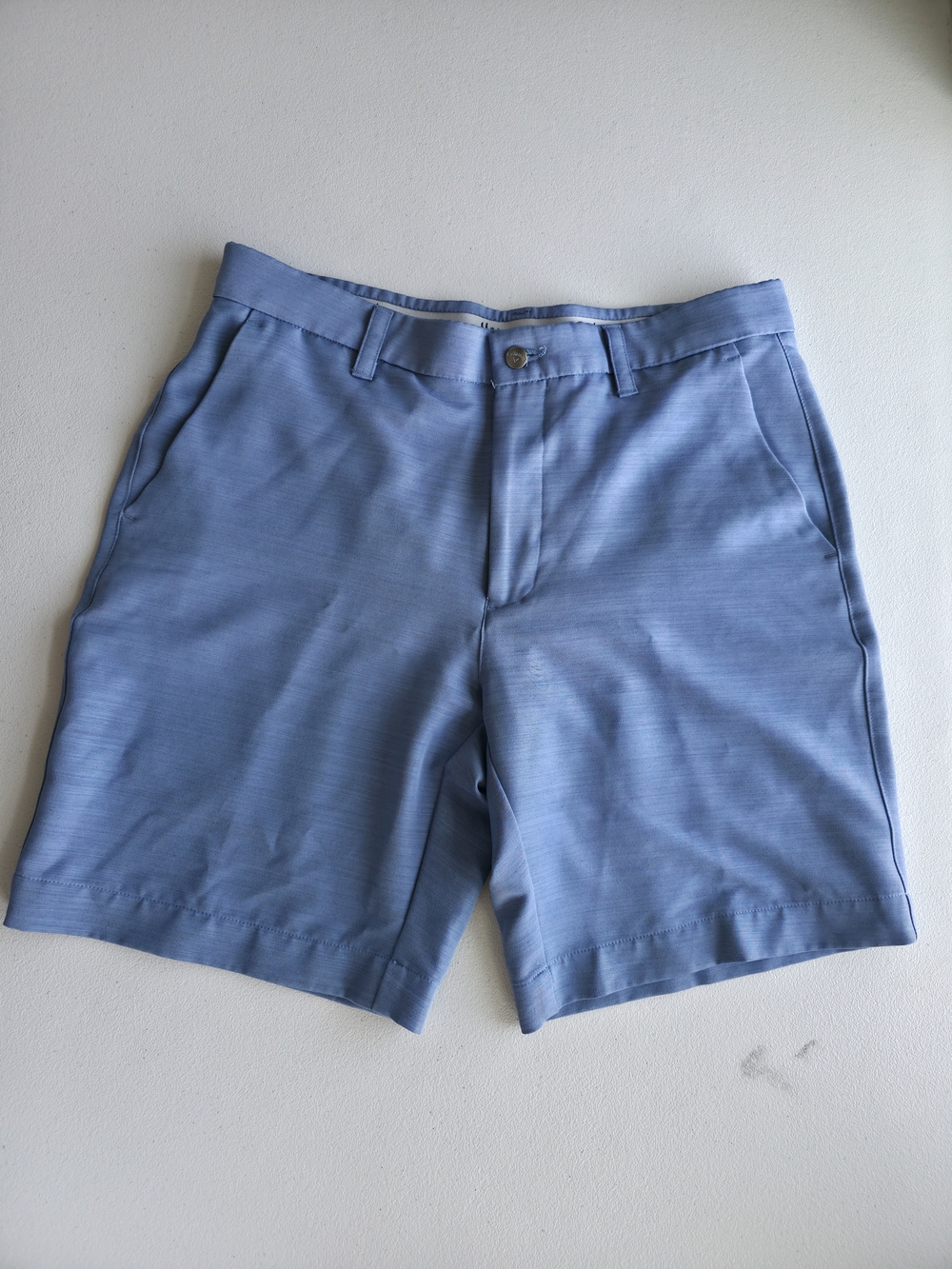 Callaway Golfcore Shorts Size 32 Blue Opti-Dri Stretch Performance EUC Preppy